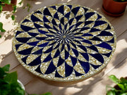 Round Marble Inlay Table Top