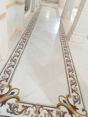Premium Marble Inlay Flooring for Luxury Interiors