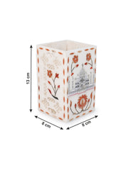 Marble Inlay Pen Stand ( Tajmahal Design )