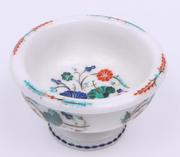 MARBLE INLAY SNACK BOWL