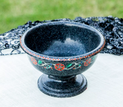 MARBLE INLAY SOUP BOWL