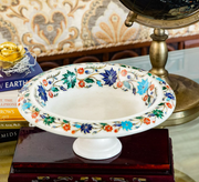MARBLE INLAY FRUIT BOWL