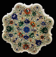 Marble Inlay Multicolour Table Top