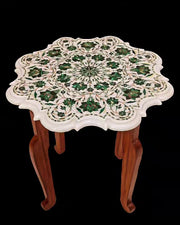 Marble Inlay Multicolour Table Top