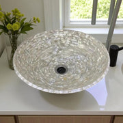 Wash Basin ( White Mother Of Pearl )