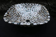 Marble Inlay Wash Basin