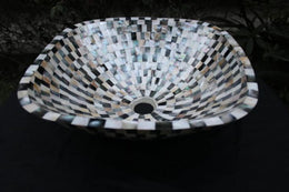 Marble Inlay Wash Basin