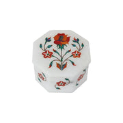 Small Marble Inlay Jewellery Box
