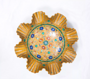 MARBLE INLAY SNACK BOWL