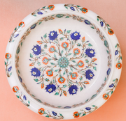 Marble Inlaid Fruit Bowl