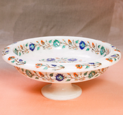 Marble Inlaid Fruit Bowl
