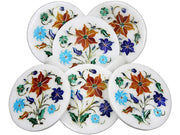 MARBLE INLAY TEA COASTER