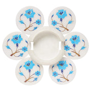 MARBLE INLAY TEA COASTER