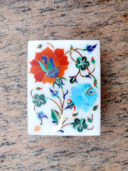 Marble Inlay Jewellery Box