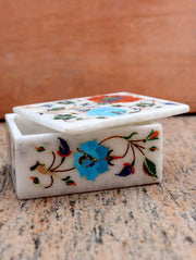 Marble Inlay Jewellery Box