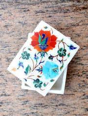 Marble Inlay Jewellery Box