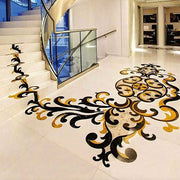 Royal Floral Marble Inlay Flooring