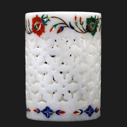 Marble Inlay Pen Stand