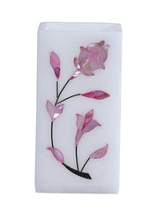 Marble Inlay Pen Stand (Floral Design)