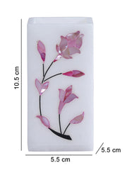 Marble Inlay Pen Stand (Floral Design)