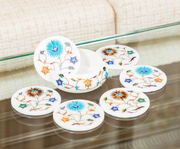 Marble Inlay Tea Coaster