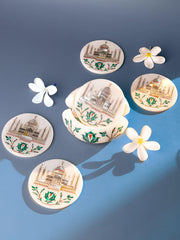 Marble Inlay Tea Coaster